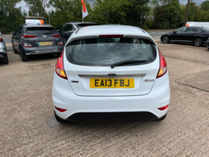 2013 Ford Fiesta 1.0t Ecoboost Zetec Hatchback 3dr Petrol Manual Euro 5 (s/s) (100 Ps) in White — image 6