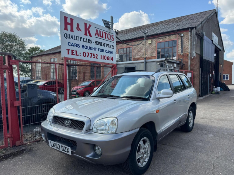 2003 Hyundai Santa Fe 2.0 Crtd 5dr in Silver — image 1