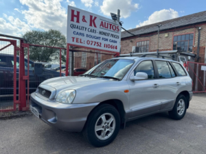 2003 Hyundai Santa Fe 2.0 Crtd 5dr in Silver — image 2