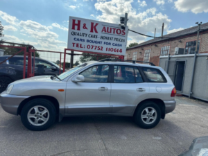 2003 Hyundai Santa Fe 2.0 Crtd 5dr in Silver — image 3