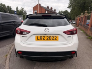 2016 Mazda Mazda3 2.0 Skyactiv-G Sport Black Euro 6 (s/s) 5dr in White — image 5