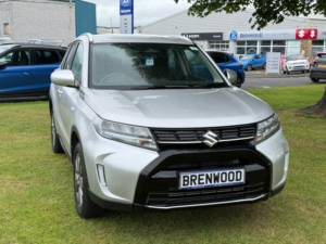 2026 Suzuki Vitara 1.4 Boosterjet Mhev Motion SUV 5dr Petrol Hybrid Auto Euro 6 (s/s) (109 Ps) in Silver — image 2