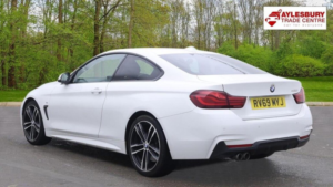 2019 BMW 4 Series 2.0 420i Gpf M Sport Euro 6 (s/s) 2dr in White — image 3