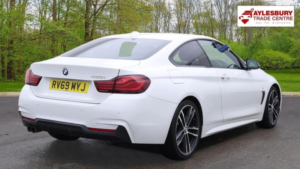 2019 BMW 4 Series 2.0 420i Gpf M Sport Euro 6 (s/s) 2dr in White — image 4