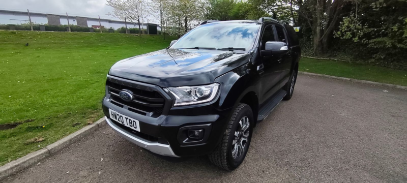 2020 Ford Ranger 2.0 Ecoblue Wildtrak Pickup Double Cab 4dr Diesel Auto 4WD Euro 6 (s/s) (213 Ps) in Black — image 1