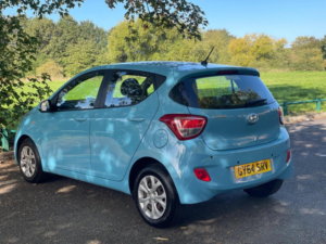 2014 Hyundai I10 1.0 Se Euro 5 5dr in Blue — image 4
