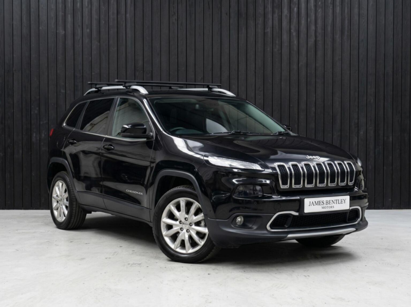 2015 Jeep Cherokee 2.0 Crd Limited Auto 4WD Euro 5 (s/s) 5dr in Black — image 1