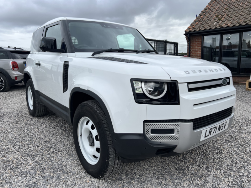 2021 Land Rover Defender 90 3.0 D200 Mhev in White — image 1