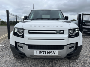 2021 Land Rover Defender 90 3.0 D200 Mhev in White — image 2