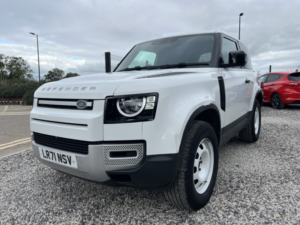 2021 Land Rover Defender 90 3.0 D200 Mhev in White — image 3