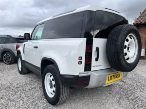 2021 Land Rover Defender 90 3.0 D200 Mhev in White — image 5