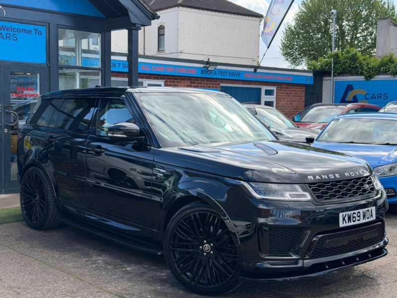 2019 Land Rover Range Rover Sport 3.0 Sd V6 Hse Auto 4WD Euro 6 (s/s) 5dr in Black — image 1