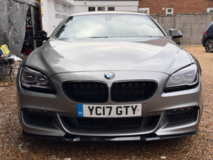 2017 BMW 6 Series 3.0 640i M Sport Auto Euro 6 (s/s) 2dr in Grey — image 3