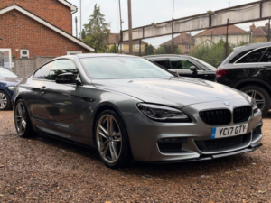 2017 BMW 6 Series 3.0 640i M Sport Auto Euro 6 (s/s) 2dr in Grey — image 4