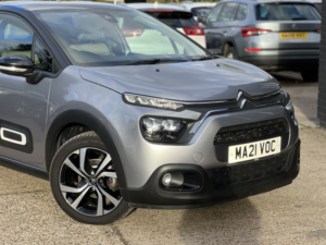 2021 Citroen C3 1.2 Puretech Shine Plus in Grey — image 3