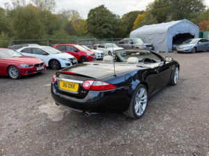2007 Jaguar Xk 4.2 V8 Auto Euro 4 2dr in Black — image 3