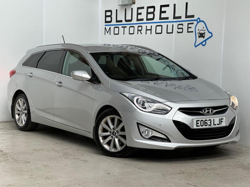2013 Hyundai I40 1.7 Crdi Style Auto Euro 5 5dr in Silver — image 1