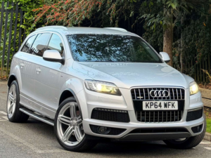 2014 Audi Q7 3.0 Tdi V6 S Line Plus SUV 5dr Diesel Tiptronic Quattro Euro 5 (s/s) (245 Ps) in Silver — image 4