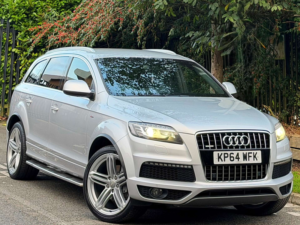2014 Audi Q7 3.0 Tdi V6 S Line Plus SUV 5dr Diesel Tiptronic Quattro Euro 5 (s/s) (245 Ps) in Silver — image 5