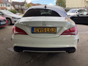 2015 Mercedes-Benz Cla 1.6 Cla180 Amg Sport Coupe Euro 6 (s/s) 4dr in White — image 6