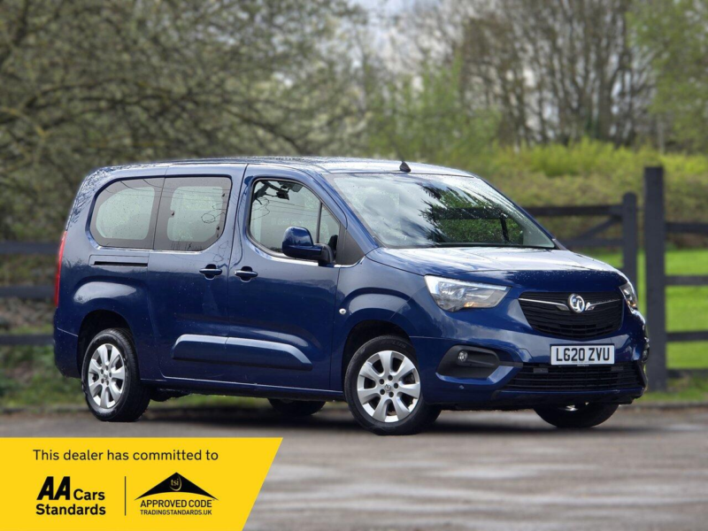 2020 Vauxhall Combo Life 1.2 Turbo Energy Xl MPV 5dr Petrol Manual Euro 6 (s/s) (7 Seat) (110 Ps) in Blue — image 1