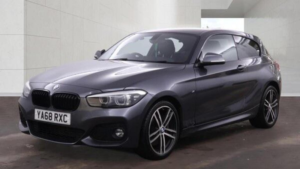 2018 BMW 1 Series 1.5 116d M Sport Shadow Edition Auto Euro 6 (s/s) 3dr in Grey — image 3
