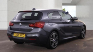 2018 BMW 1 Series 1.5 116d M Sport Shadow Edition Auto Euro 6 (s/s) 3dr in Grey — image 6