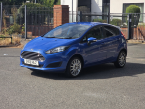 2013 Ford Fiesta 1.25 Style Hatchback 5dr Petrol Manual Euro 5 (60 Ps) in Blue — image 3