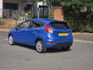 2013 Ford Fiesta 1.25 Style Hatchback 5dr Petrol Manual Euro 5 (60 Ps) in Blue — image 4