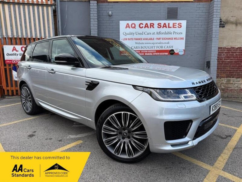 2018 Land Rover Range Rover Sport 3.0 Sd V6 Autobiography Dynamic Auto 4WD Euro 6 (s/s) 5dr in Silver — image 1