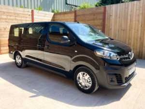 2021 Vauxhall Vivaro Life Electric 6 / 9 SEAT Wheelchair Accessible Disabled Access Vehicle Wav in Black — image 3