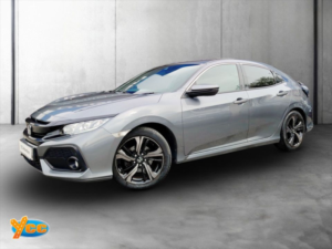 2018 Honda Civic 1.0 Vtec Turbo Sr Hatchback 5dr Petrol Manual Euro 6 (s/s) (126 Ps) in Grey — image 3