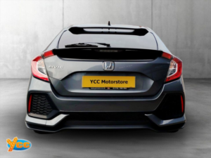 2018 Honda Civic 1.0 Vtec Turbo Sr Hatchback 5dr Petrol Manual Euro 6 (s/s) (126 Ps) in Grey — image 6