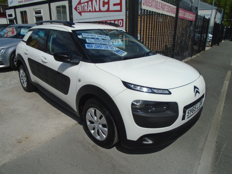 2015 Citroen C4 Cactus 1.6 Bluehdi Feel Hatchback 5dr Diesel Manual Euro 6 (s/s) (100 Ps) in White — image 1