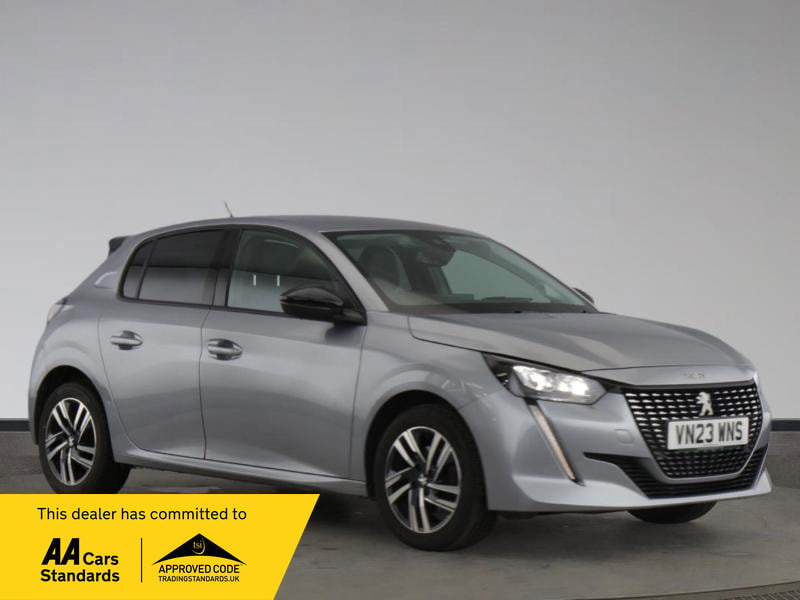 2023 Peugeot 208 1.2 Puretech Allure Premium + Hatchback 5dr Petrol Eat Euro 6 (s/s) (130 Ps) in Grey — image 1