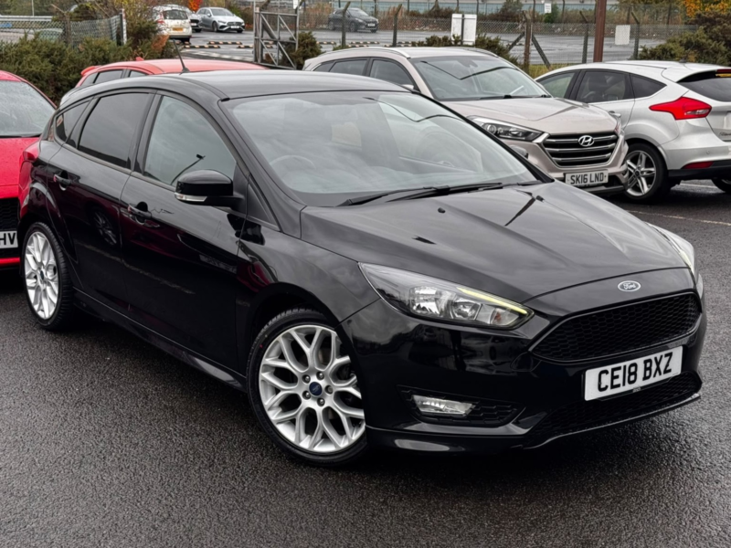 2018 Ford Focus 1.0 T Ecoboost St-Line in Black — image 1