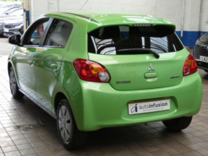 2015 Mitsubishi Mirage 1.2 2 Hatchback 5dr Petrol Manual Euro 5 (s/s) (79 Ps) in Green — image 4
