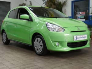 2015 Mitsubishi Mirage 1.2 2 Hatchback 5dr Petrol Manual Euro 5 (s/s) (79 Ps) in Green — image 6