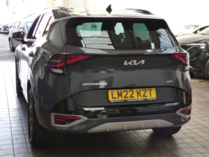 2022 Kia Sportage 1.6 H T-Gdi Gt-Line SUV 5dr Petrol Hybrid Auto Euro 6 (s/s) (226 Bhp) in Grey — image 3