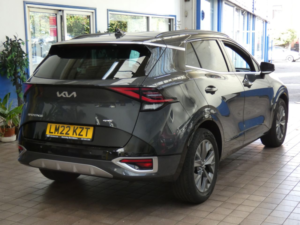 2022 Kia Sportage 1.6 H T-Gdi Gt-Line SUV 5dr Petrol Hybrid Auto Euro 6 (s/s) (226 Bhp) in Grey — image 4