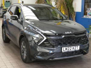 2022 Kia Sportage 1.6 H T-Gdi Gt-Line SUV 5dr Petrol Hybrid Auto Euro 6 (s/s) (226 Bhp) in Grey — image 6