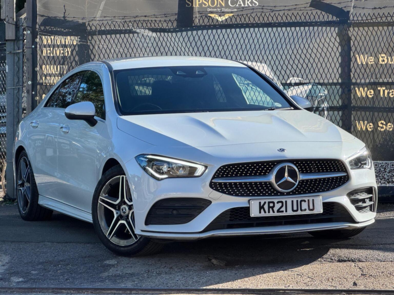 2021 Mercedes-Benz Cla 1.3 Cla200 Amg Line (premium 2) Coupe 7g-Dct Euro 6 (s/s) 4dr in White — image 1