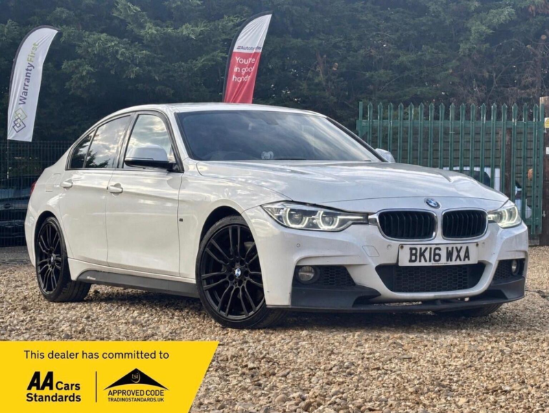 2016 BMW 3 Series 3.0 340i M Sport Auto Euro 6 (s/s) 4dr in White — image 1