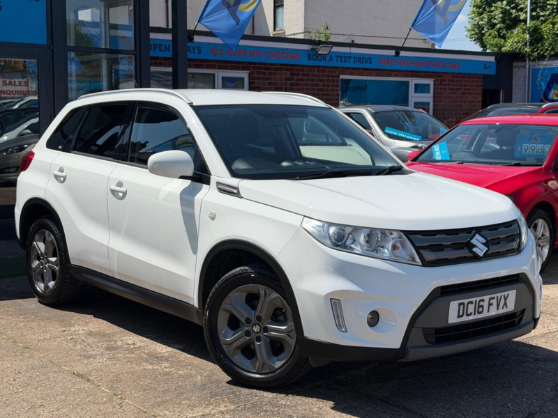 2016 Suzuki Vitara 1.6 Sz-T Euro 6 (s/s) 5dr in White — image 1