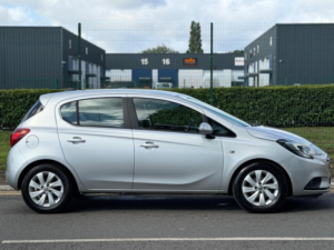2016 Vauxhall Corsa 1.4i Ecoflex Design Euro 6 5dr in Silver — image 5