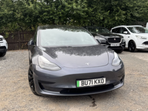 2021 Tesla Model 3 Standard Range Plus Saloon 4dr Electric Auto Rwd (241 Bhp) in Grey — image 2