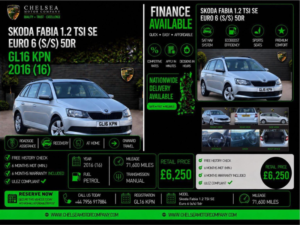 2016 Skoda Fabia 1.2 Tsi Se Euro 6 (s/s) 5dr in Silver — image 2