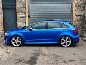 2018 Audi Rs3 2.5 Tfsi Sportback 5dr Petrol S Tronic Quattro Euro 6 (s/s) (400 Ps) in Blue — image 3