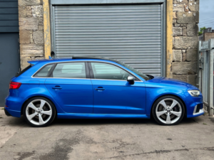 2018 Audi Rs3 2.5 Tfsi Sportback 5dr Petrol S Tronic Quattro Euro 6 (s/s) (400 Ps) in Blue — image 4