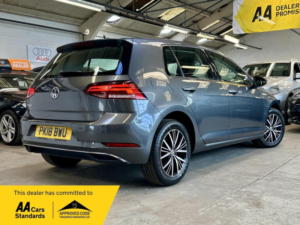 2018 Volkswagen Golf 1.0 Tsi Se DSG Euro 6 (s/s) 5dr in Grey — image 4